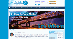 Desktop Screenshot of afmr.org